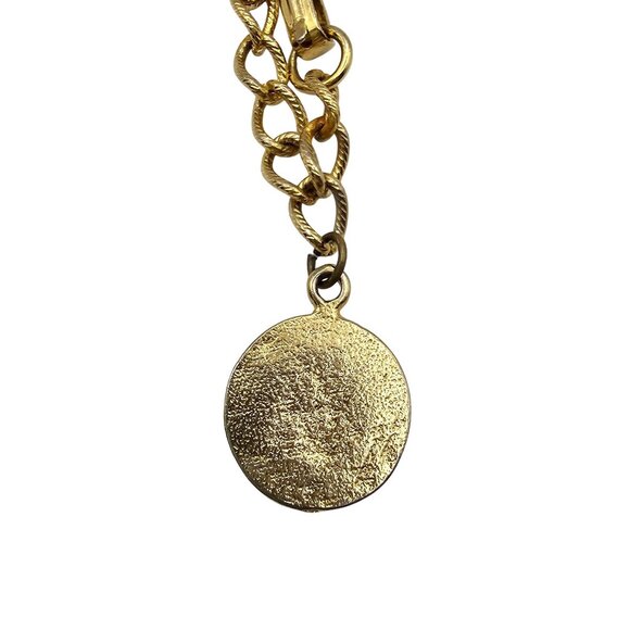 Vintage Apollo 11 1969 First Man On The Moon Gold Tone Charm Bracelet - Picture 7 of 11